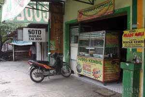 Tampak depan gudeg Bakpia Pathok Rahayu