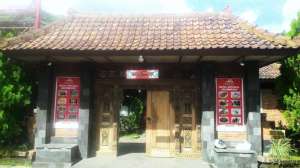 Bagian depan Joglo Dahar