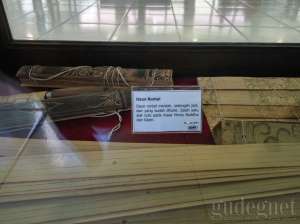 salah satu koleksi di Museum Pendidikan