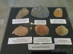 Salah satu koleksi di Museum Bioantropologi dan Paleoantropologi