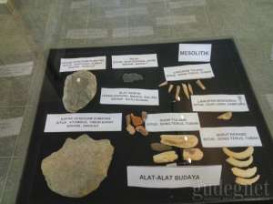 Salah satu koleksi di Museum Bioantropologi dan Paleoantropologi