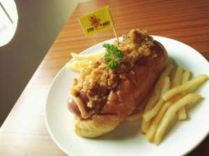 Wagyu Hotdog di Steak Addict