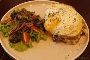 Croque Madam ala Simetri Coffee Jogja