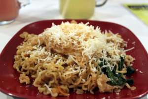 Indomie Geprek Telur Keju ala Upload Steak
