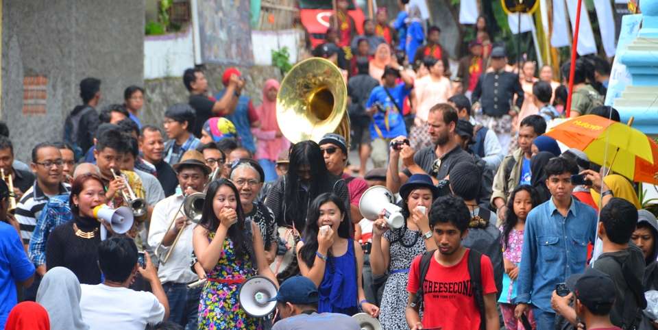 Ini Lo Suasana Pembukaan #Ngayogjazz2015