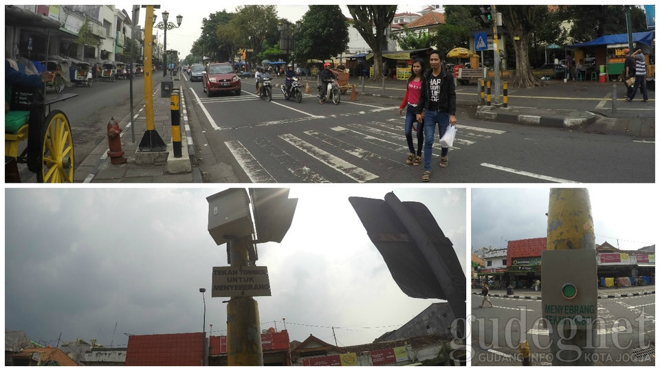 Fasilitas Khusus Pejalan Kaki di Malioboro Yang Belum Banyak Dipakai