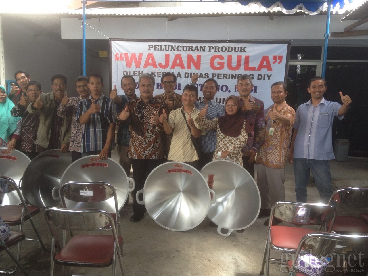 Peluncuran Produk “Wajan Gula” oleh UKM Jogja WL Aluminium