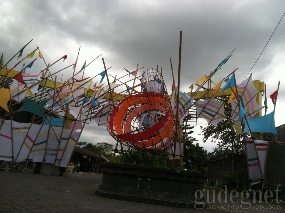 Mengintip Persiapan FKY 2016 di Taman Kuliner