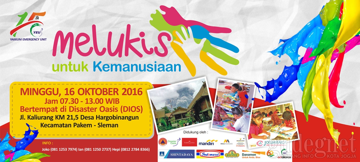 YEU Akan Gelar Acara “Melukis Bersama Untuk Kemanusiaan”