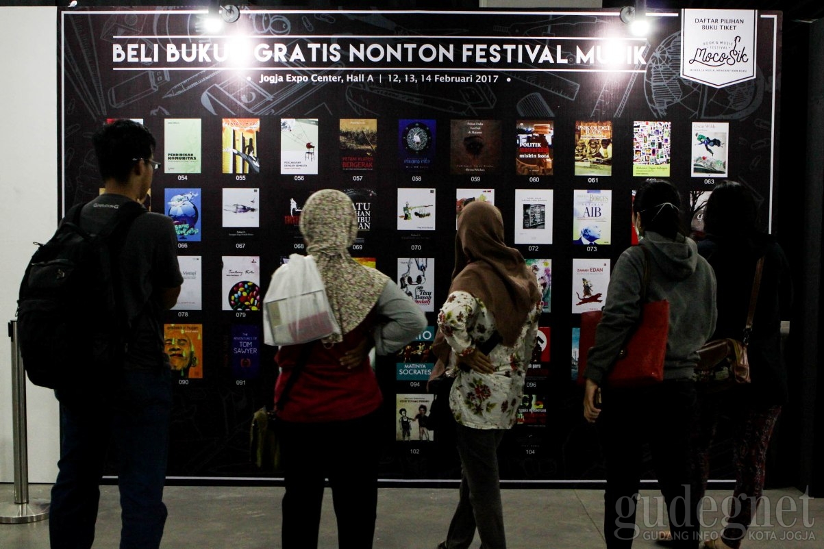 Mocosik Festival, Beli Buku, Gratis Nonton Artis-artis Musik Terkenal