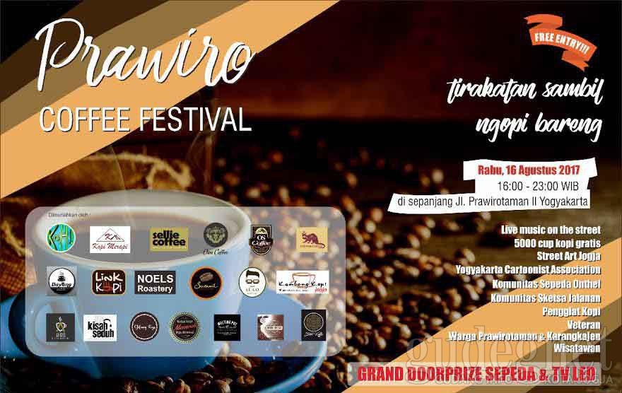 Mau Tirakatan Sambil Ngopi Bareng? Prawiro Coffee Festival #1 Sediakan 5000 Cup Kopi