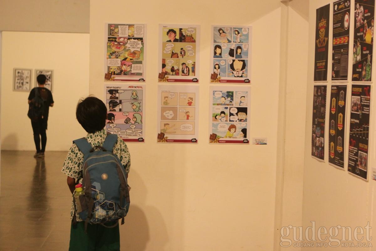 Gambar-gambar Bercerita di Festival Komik Nasional 2017