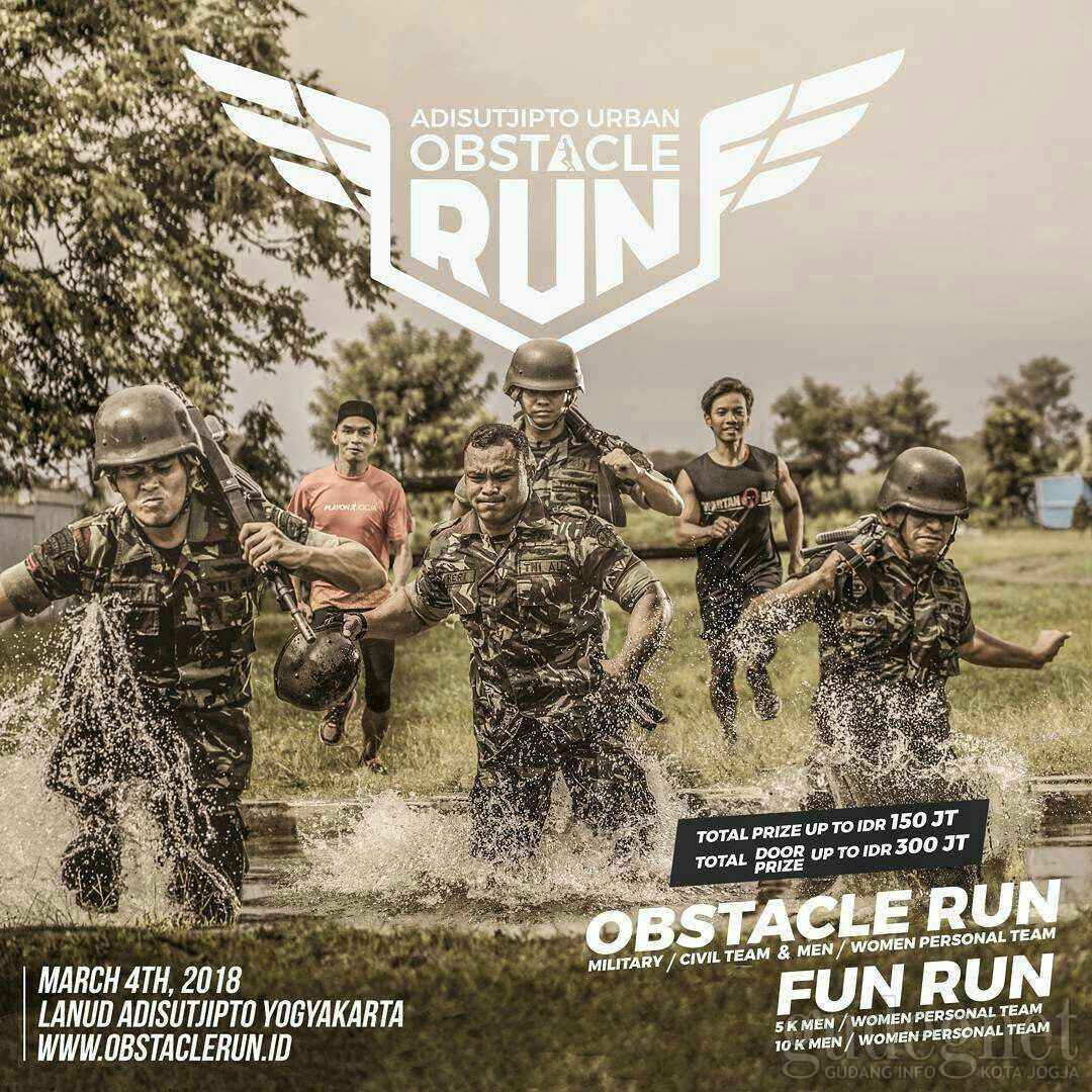 4000 Pelari Bakal Bertanding di Obstacle Run 2018
