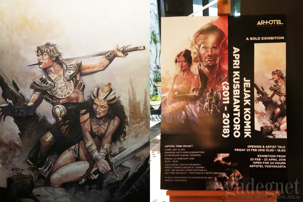 Mengikuti Jejak Karya Apri Kusbiantoro di Artotel