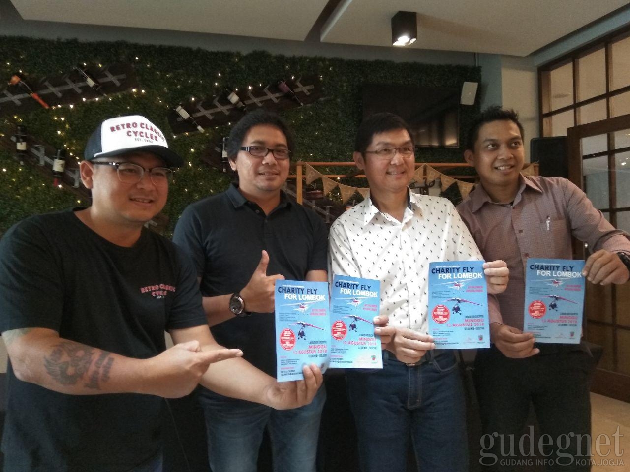 Charity Fly for Lombok, Terbang Bersama Jogja Flying Club Sekaligus Berdonasi