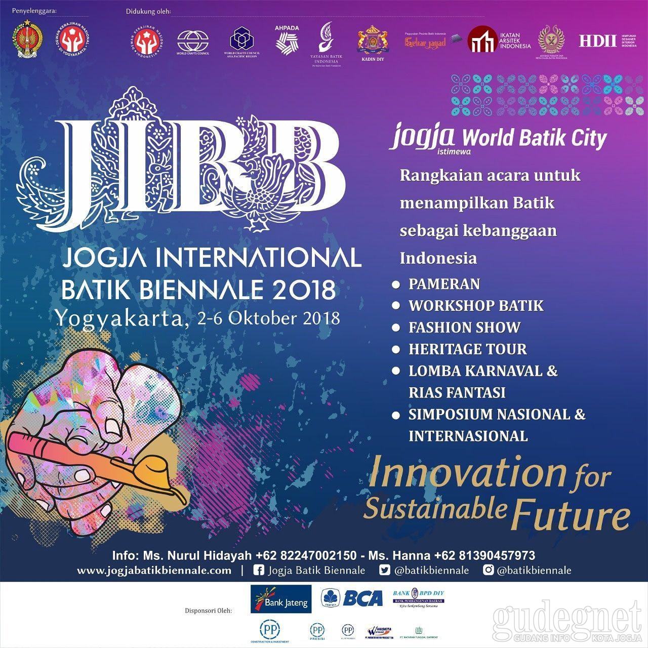 Rangkaian Kegiatan JIBB 2018, dari Pameran hingga Karnaval