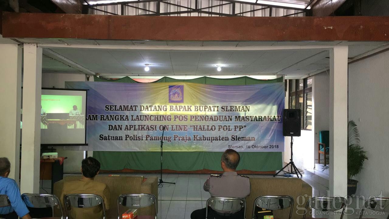 Mudahkan Laporan Warga, Satpol PP Sleman Rilis Aplikasi 'Halo Pol PP'