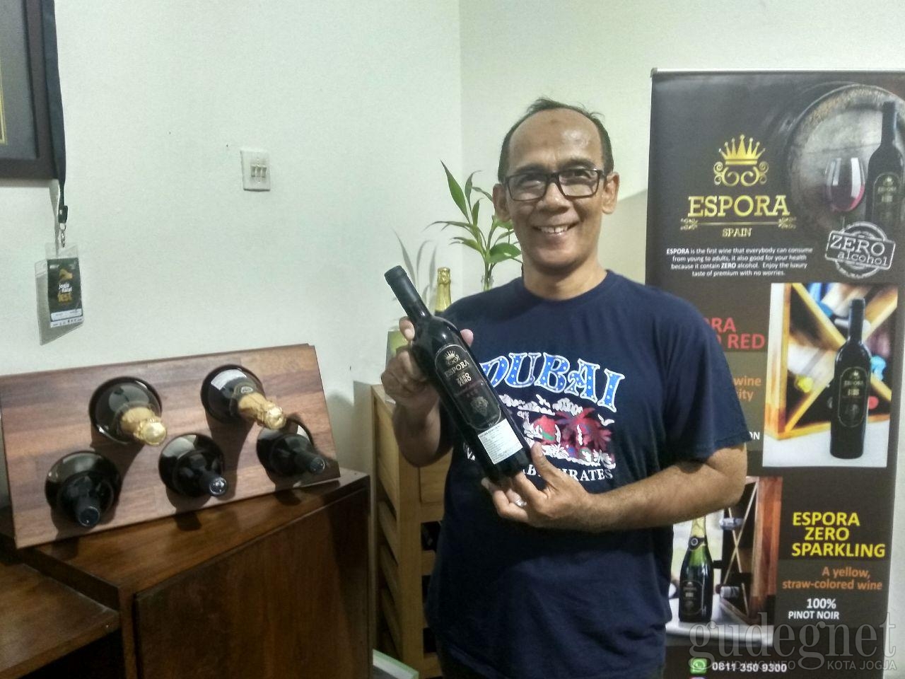 Espora, Wine Berlabel Halal Hadir di Jogja