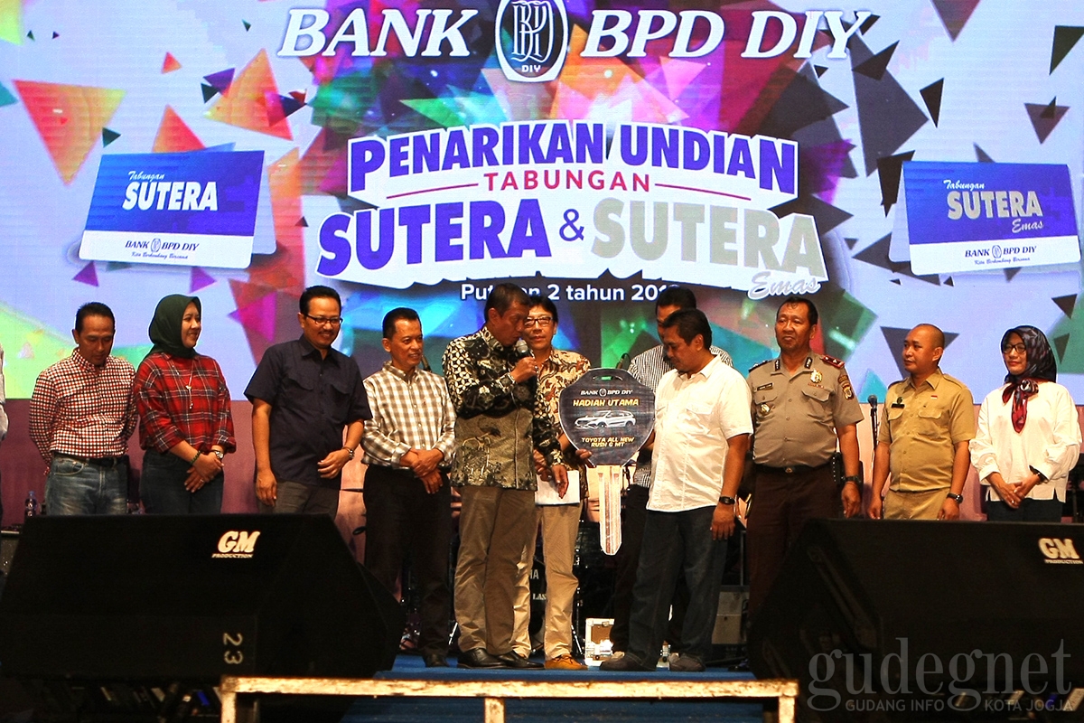 Walikota Haryadi Suyuti Hadiri Pengundian Sutera Bank BPD DIY