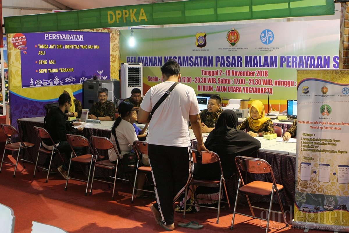 Bayar Pajak STNK dengan Mudah di Arena Sekaten