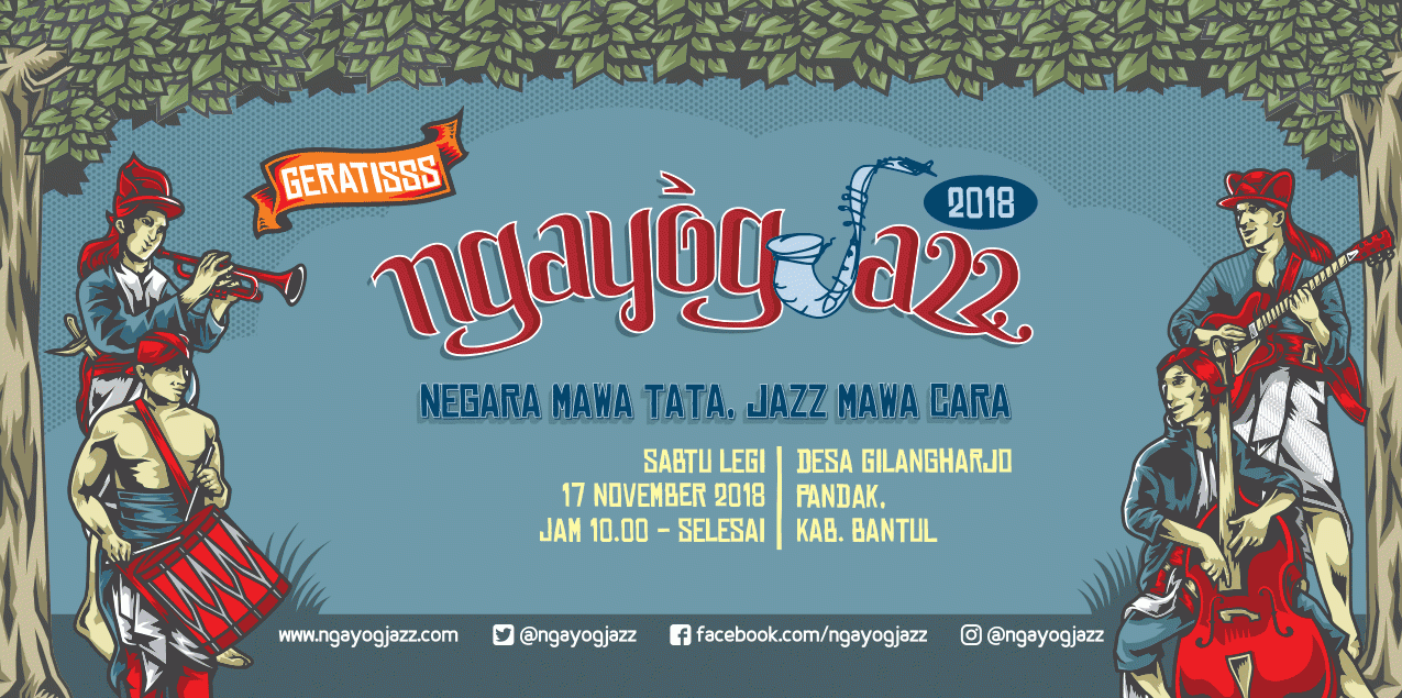 Ngayogjazz 2018: Peta Area dan Parkir