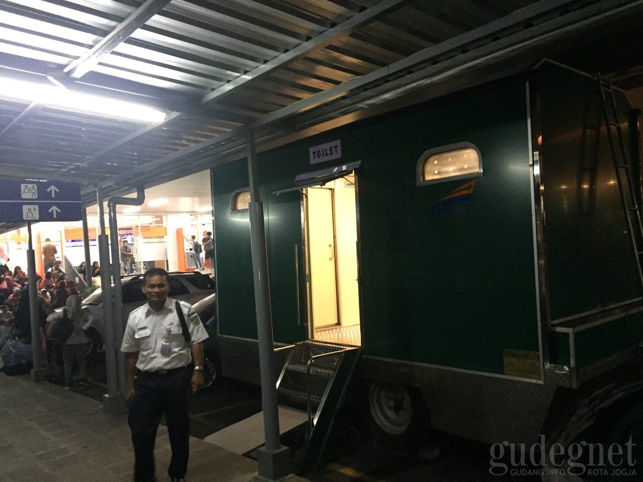 Toilet Portabel, Fasilitas Baru Stasiun Tugu