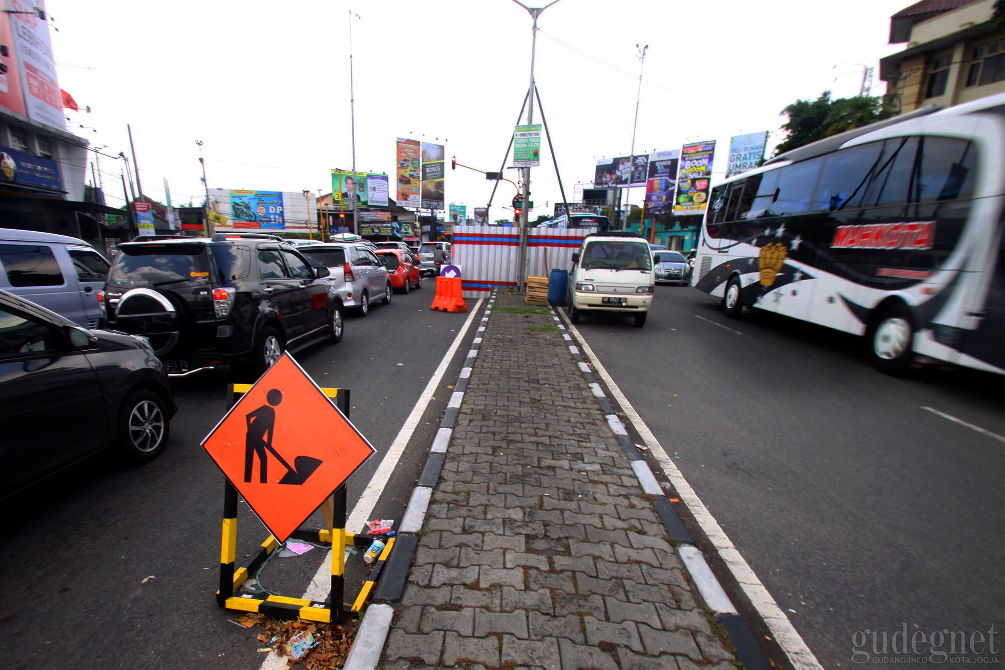Proyek Underpass Kentungan Molor Hingga Esok Rabu