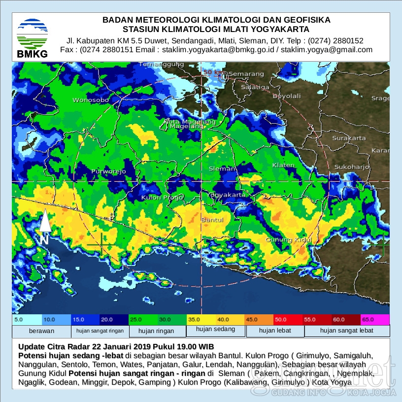 Hujan dan Angin Kencang Sebabkan Banjir, Tanah Longsor, dan Pohon Tumbang