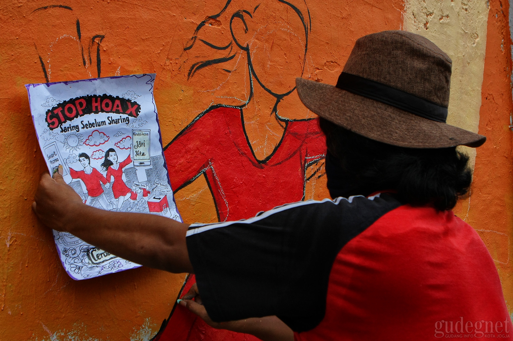 KPU DIY Gandeng Para Seniman Mural Sosialisasikan Pemilu 2019