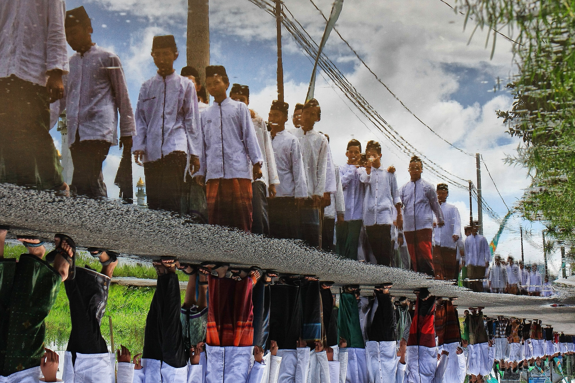 Ribuan Santri dan Kyai NU DIY Hadiri Deklarasi Dukungan pada Jokowi-Amin