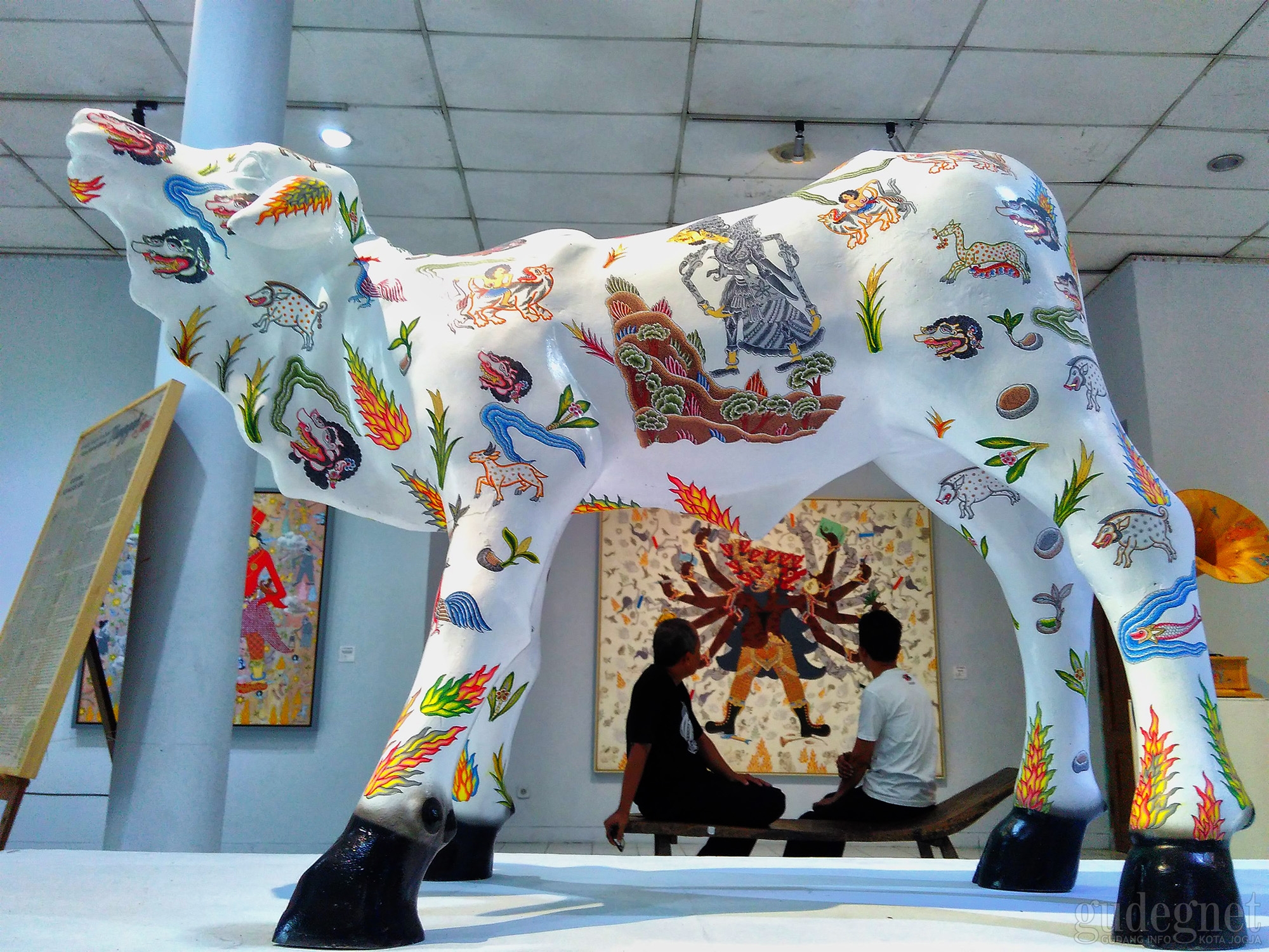 Nunggak Semi, Pameran Lukisan Wayang Gaya Klasik