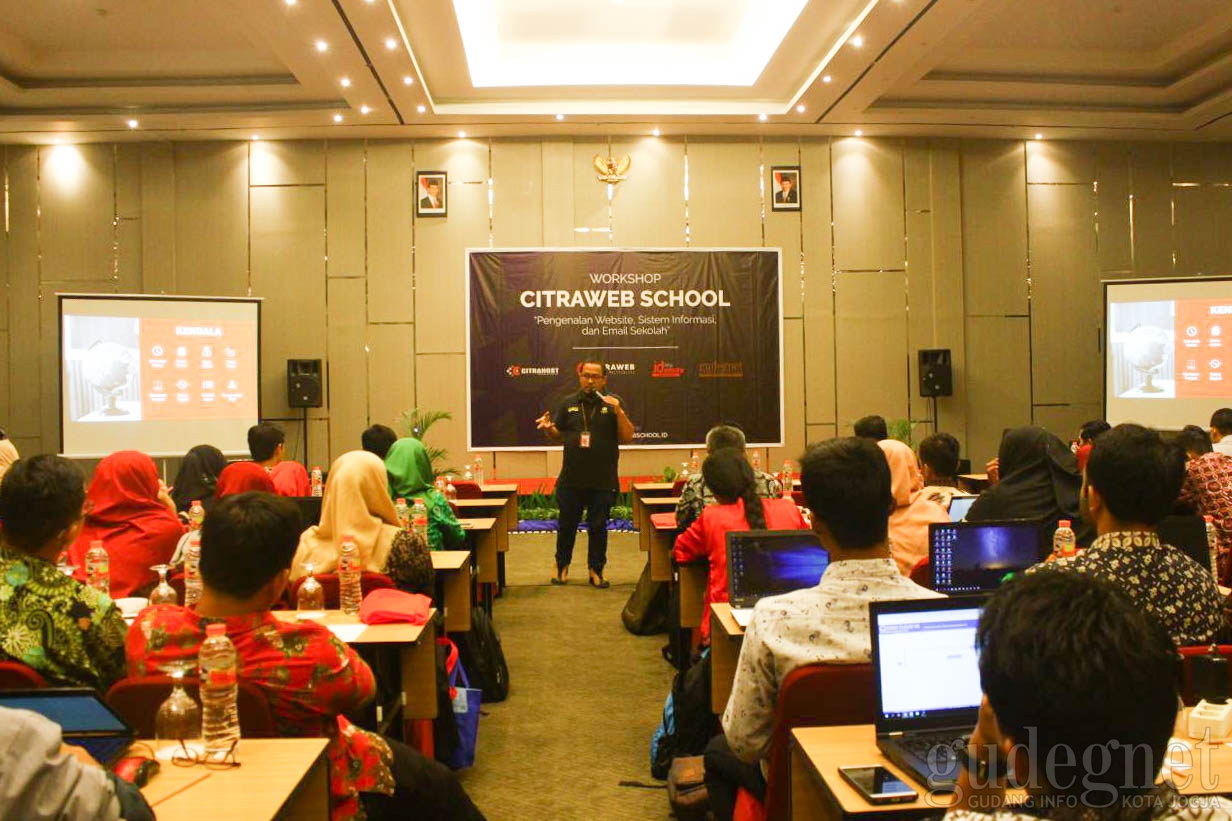 Citraweb Berikan Workshop Pengenalan Website Sekolah untuk Guru SD-SMA/K di Bantul