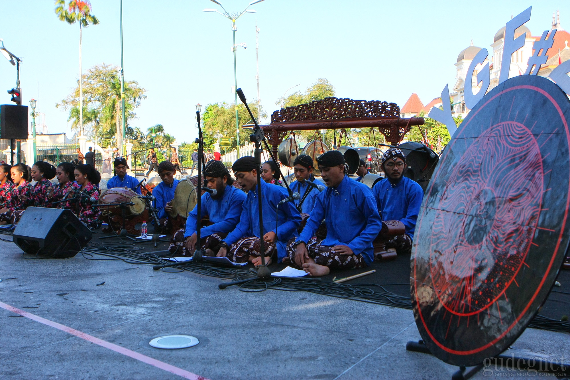 Gaung Gamelan, Pembuka Rangkaian YGF ke-24 di Titik Nol Yogyakarta