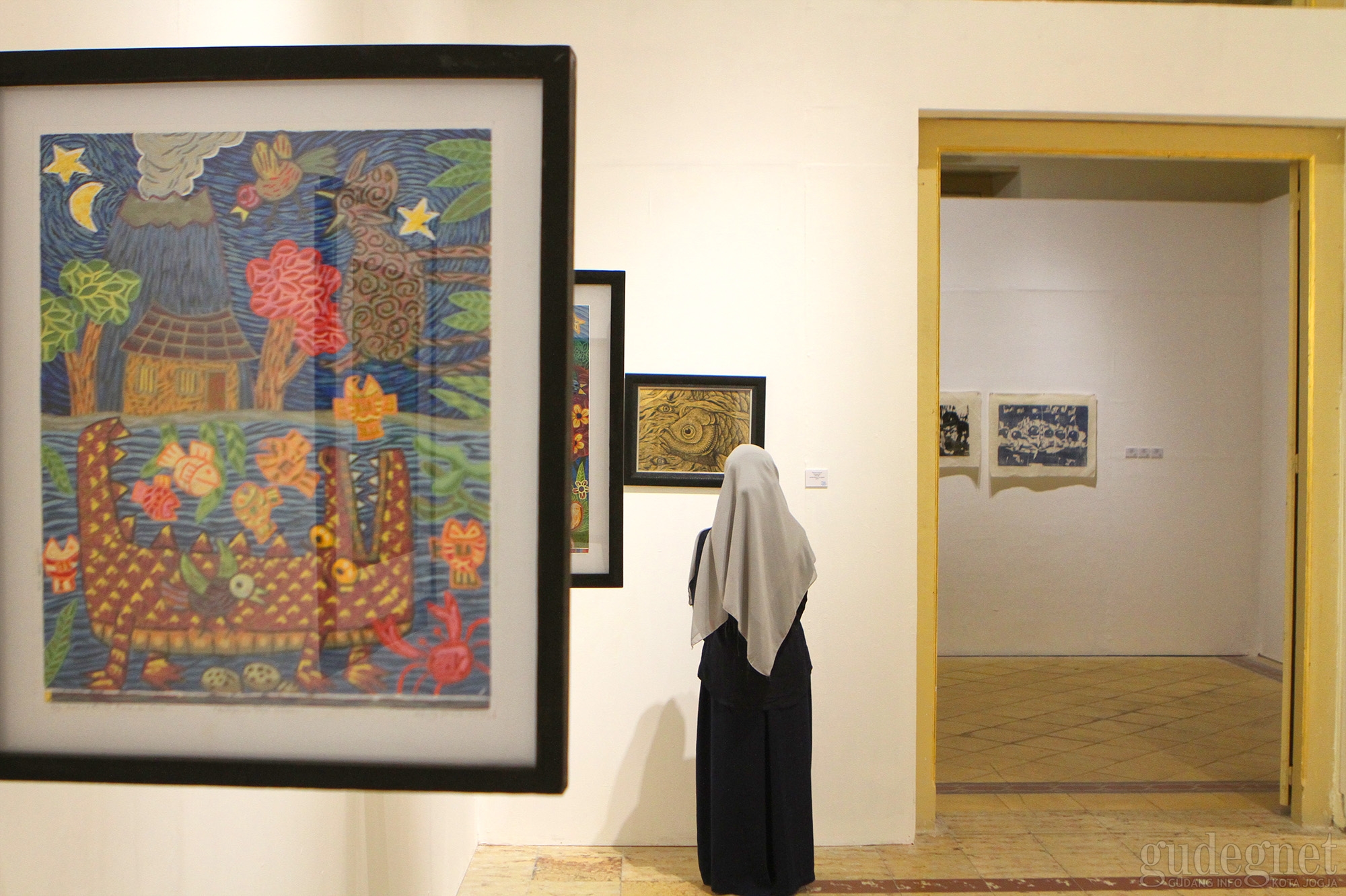 Karya Grafis Awal Kemerdekaan Terpajang di Museum Sonobudoyo