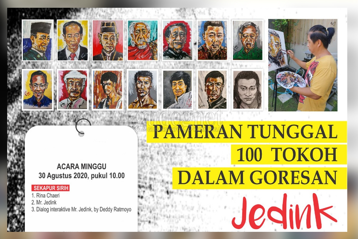 100 Tokoh dalam Goresan Jedink Alexander