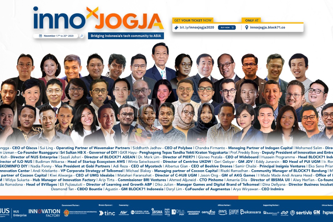 Kembangkan Startup Yogyakarta, Pemda Gelar InnoXJogja 2020 