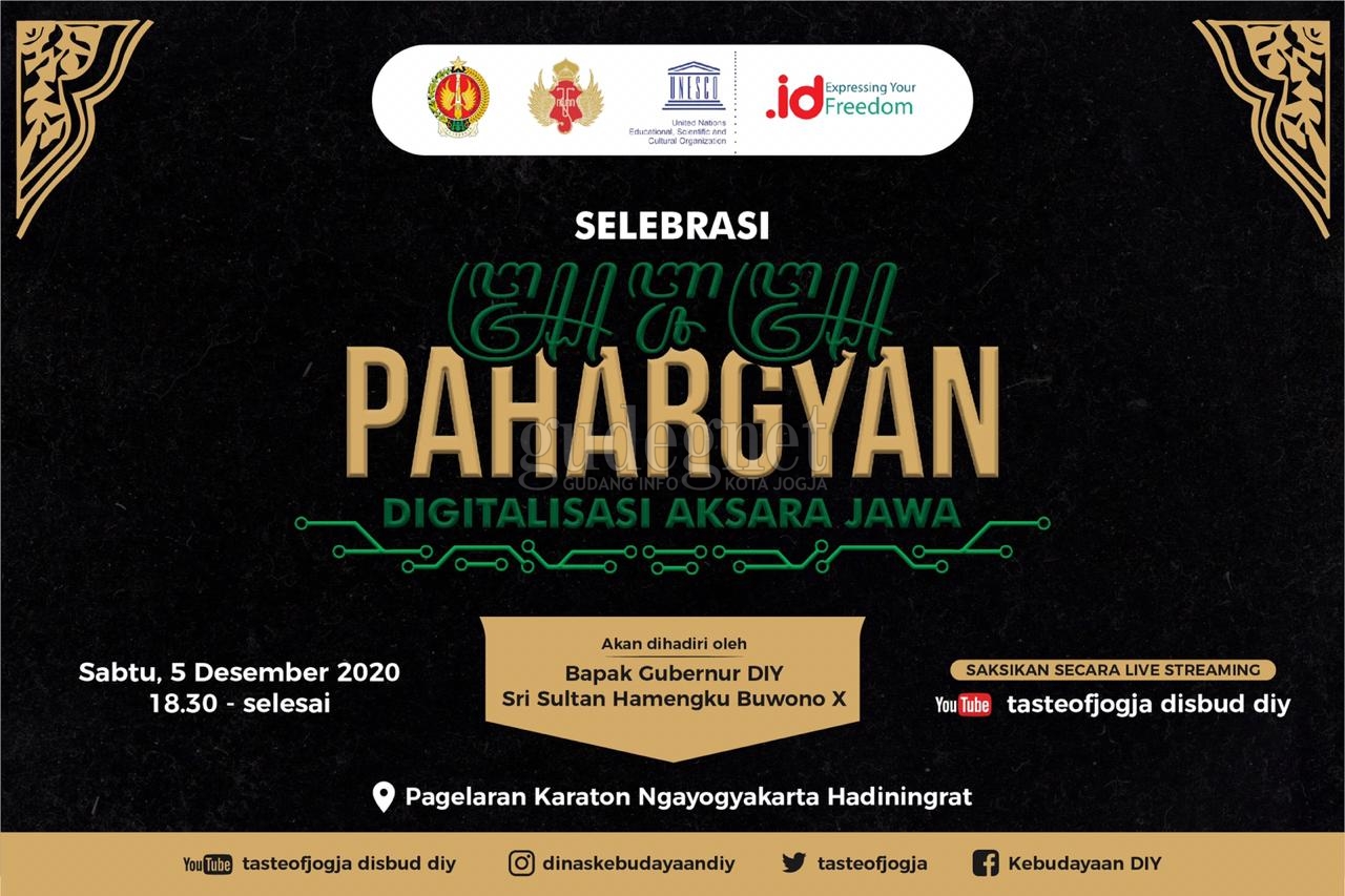 'Pahargyan Digitalisasi Aksara Jawa' Segera Digelar