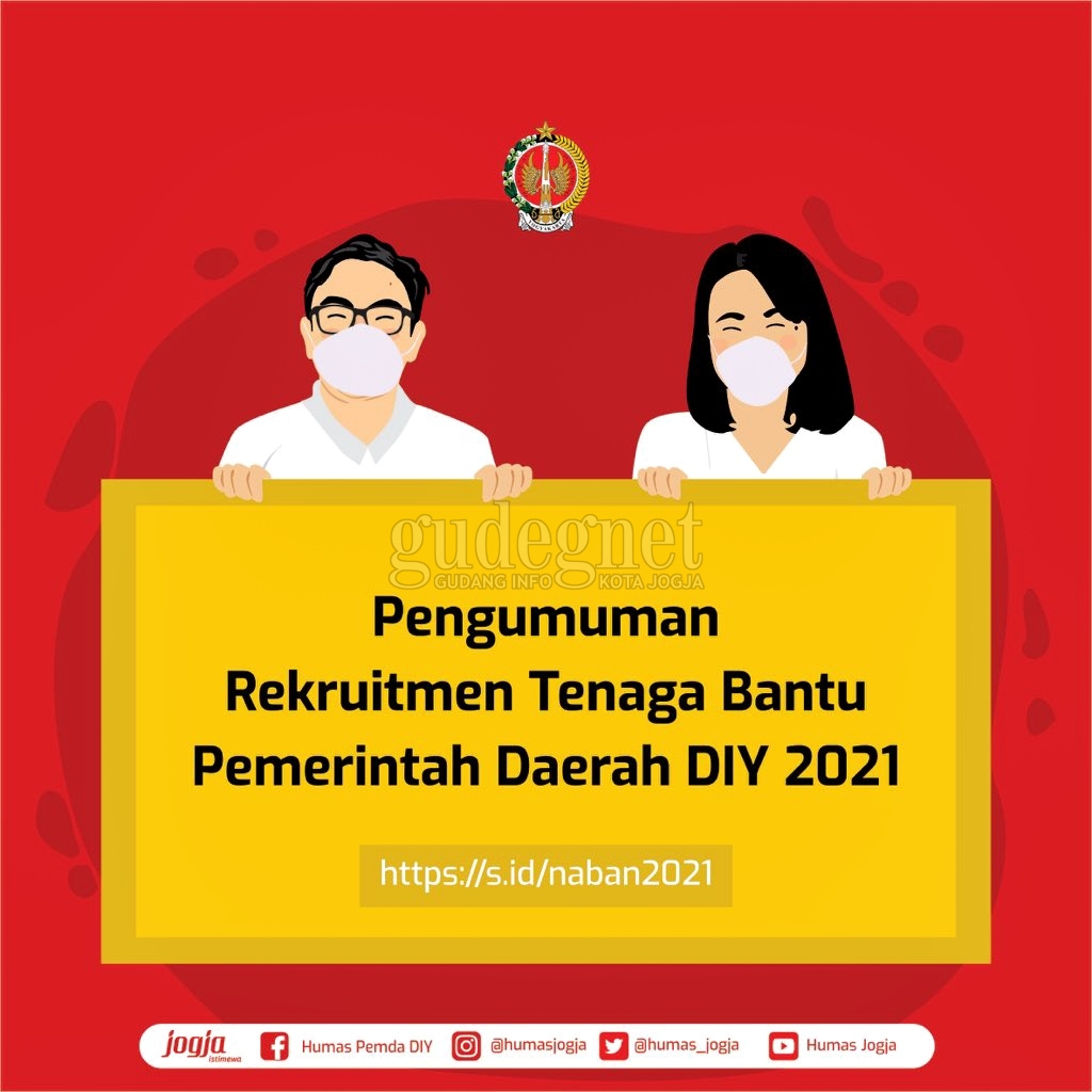 Pemda Buka Pendaftaran Tenaga Bantu Pemerintah DIY Tahun 2021, Ini Persyaratannya