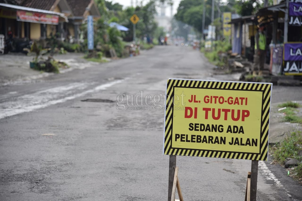 Ruas Jalan Gito Gati Akan Diperlebar 11 Meter, Lalu Lintas Terganggu Hingga Juli 2021