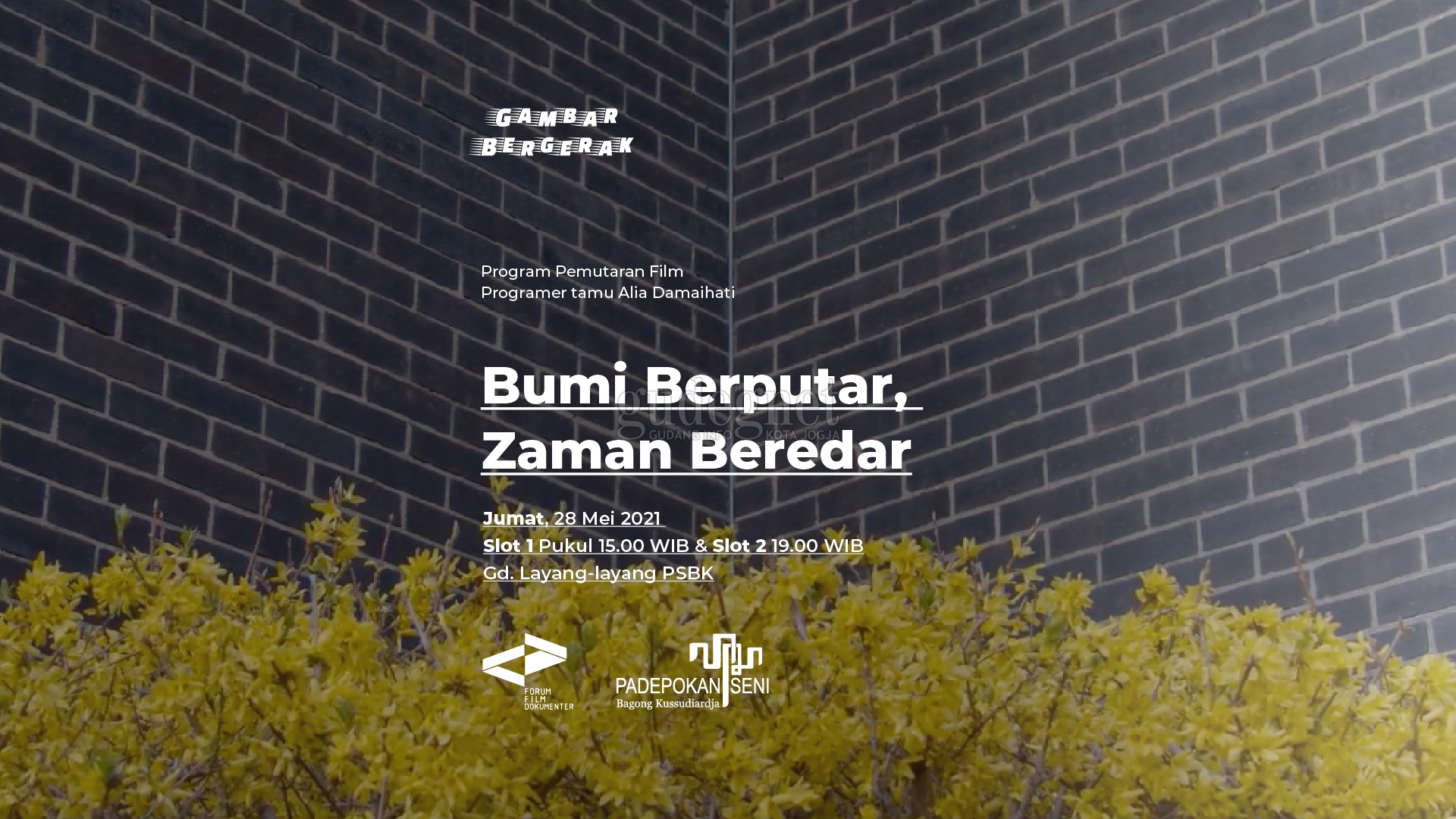 Berikan Ruang Tonton Alternatif, PSBK dan FFD Persembahkan 'Gambar Bergerak' Berikan Ruang Tonton Alternatif, PSBK dan FFD Persembahkan 'Gambar Bergerak'