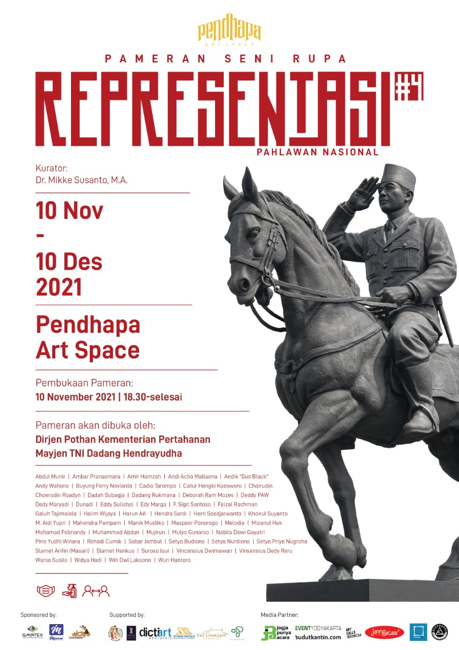 Peringati Hari Pahlawan, Puluhan Seniman Akan Gelar Pameran 'Representasi' #4 Pahlawan Nasional