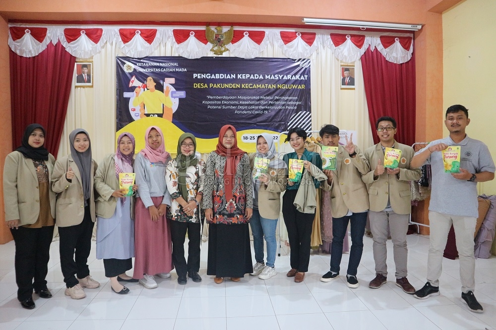 Program Pengabdian Kepada Masyarakat (PKM) UGM Dilaksanakan Untuk Perkuat Ketahanan Masyarakat