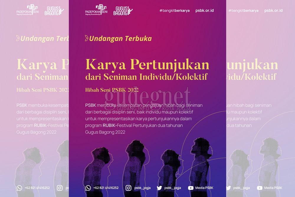 Undangan Terbuka “Rubik-Gugus Bagong 2022”
