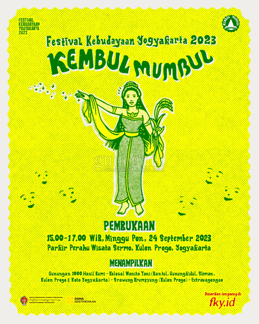 Festival Kebudayaan Yogyakarta 2023 “Kembul Mumbul”