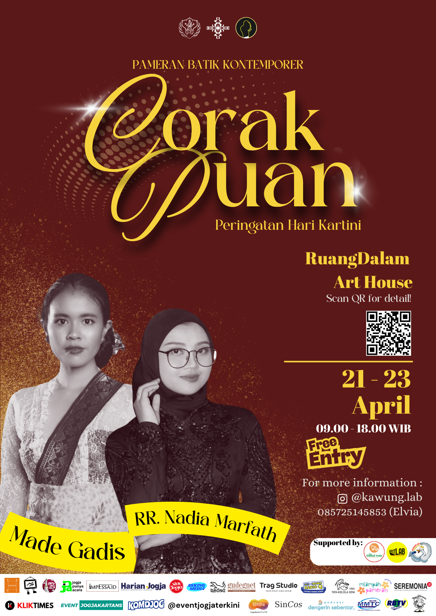 Pameran Batik Kontemporer Corak Puan