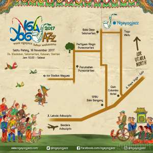 Ingin Nonton Ngayogjazz 2017? Ini Peta Menuju Venue 