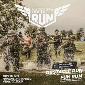 4000 Pelari Bakal Bertanding di Obstacle Run 2018