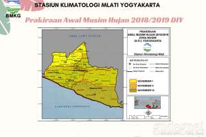 Musim Hujan di DIY Mulai November, Selama Kemarau Waspada Kekeringan