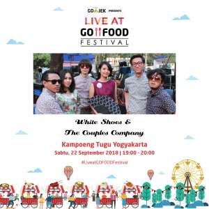 White Shoes & The Couples Company Meriahkan Akhir Pekan di LIVE at Go-Food Festival