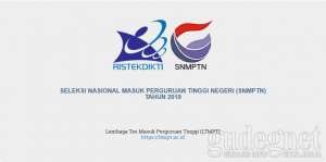 Jangan Lupa, Pendaftaran SNMPTN Paling Lambat 14 Februari 2019